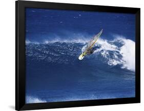 Windsurfer Surfing-null-Framed Photographic Print