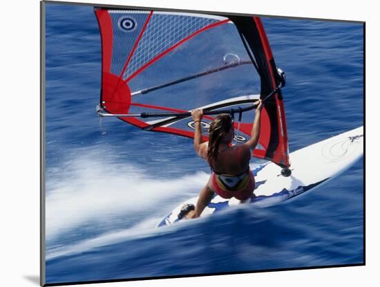 Windsurfer-null-Mounted Photographic Print