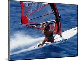 Windsurfer-null-Mounted Photographic Print