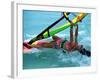 Windsurfing, Aruba, Caribbean-James Kay-Framed Photographic Print