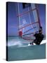 Windsurfing at Malmok Beach, Antigua, Caribbean-Greg Johnston-Stretched Canvas