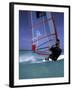 Windsurfing at Malmok Beach, Antigua, Caribbean-Greg Johnston-Framed Premium Photographic Print