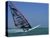 Windsurfing at Speed, Red Sea, Egypt, North Africa, Africa-Dominic Harcourt-webster-Stretched Canvas