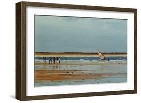 Windsurfing; Brittany, 1997-Gillian Furlong-Framed Giclee Print
