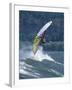 Windsurfing in Hood River, Oregon, USA-Lee Kopfler-Framed Photographic Print