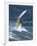 Windsurfing in Hood River, Oregon, USA-Lee Kopfler-Framed Photographic Print