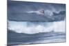 Windsurfing on the Ocean at Sunset, Maui, Hawaii, USA-Gerry Reynolds-Mounted Photographic Print