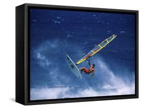 Windsurfing-null-Framed Stretched Canvas