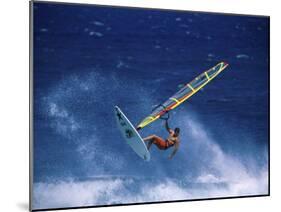 Windsurfing-null-Mounted Premium Photographic Print