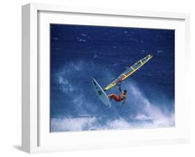 Windsurfing-null-Framed Photographic Print