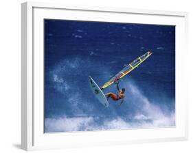 Windsurfing-null-Framed Photographic Print