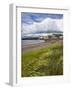 Windswept Grasses by the Shingle Beach at Broughty Ferry, Dundee, Scotland, United Kingdom, Europe-Mark Sunderland-Framed Photographic Print