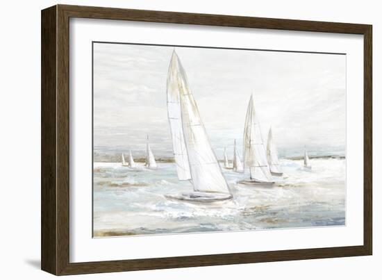 Windswept Sails I-Eva Watts-Framed Art Print