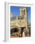Windtower Overlooks Deira Old Souk and Spice Souk, Deira, Dubai, United Arab Emirates, Middle East-Ken Gillham-Framed Photographic Print