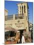 Windtower Overlooks Deira Old Souk and Spice Souk, Deira, Dubai, United Arab Emirates, Middle East-Ken Gillham-Mounted Photographic Print