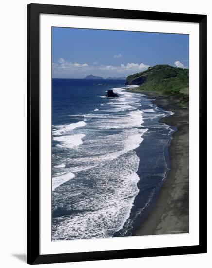 Windward Coast at Argyle Beach, St. Vincent, Windward Islands-G Richardson-Framed Photographic Print