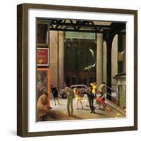 "Windy City," March 23, 1946-John Falter-Framed Premium Giclee Print