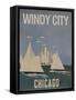 Windy City-null-Framed Stretched Canvas