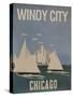 Windy City-null-Stretched Canvas