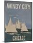 Windy City-null-Mounted Giclee Print