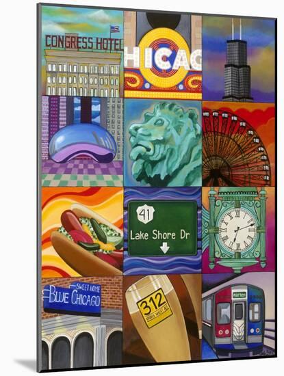 Windy City-Carla Bank-Mounted Giclee Print