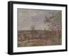 Windy Day at Veneux, 1882-Alfred Sisley-Framed Giclee Print