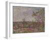 Windy Day at Veneux, 1882-Alfred Sisley-Framed Giclee Print