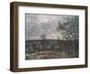 Windy Day in Vienna-Alfred Sisley-Framed Giclee Print