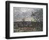 Windy Day in Vienna-Alfred Sisley-Framed Giclee Print