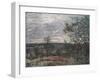 Windy Day in Vienna-Alfred Sisley-Framed Giclee Print