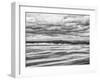 Windy Day on a Sandy Beach Between Bamburgh and Seahouses, Uk-Nadia Isakova-Framed Photographic Print