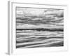 Windy Day on a Sandy Beach Between Bamburgh and Seahouses, Uk-Nadia Isakova-Framed Photographic Print