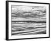 Windy Day on a Sandy Beach Between Bamburgh and Seahouses, Uk-Nadia Isakova-Framed Photographic Print
