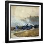 Windy Day, Paris-Childe Hassam-Framed Giclee Print