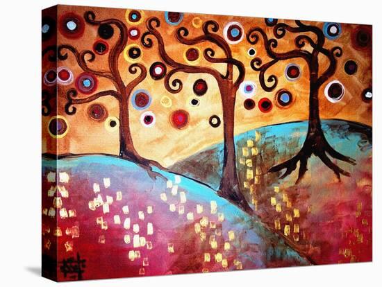 Windy Forest-Natasha Wescoat-Stretched Canvas