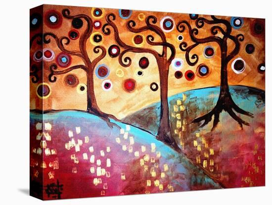 Windy Forest-Natasha Wescoat-Stretched Canvas