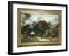 Windy Hilltop, Amagansett, Long Island, 1901-Moran-Framed Giclee Print