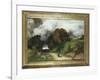 Windy Hilltop, Amagansett, Long Island, 1901-Moran-Framed Giclee Print