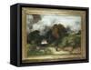 Windy Hilltop, Amagansett, Long Island, 1901-Moran-Framed Stretched Canvas