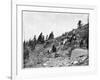 Windy Point, Pike's Peak, Colorado, Late 19th Century-John L Stoddard-Framed Giclee Print