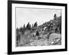 Windy Point, Pike's Peak, Colorado, Late 19th Century-John L Stoddard-Framed Giclee Print