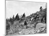 Windy Point, Pike's Peak, Colorado, Late 19th Century-John L Stoddard-Mounted Giclee Print