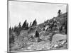 Windy Point, Pike's Peak, Colorado, Late 19th Century-John L Stoddard-Mounted Giclee Print
