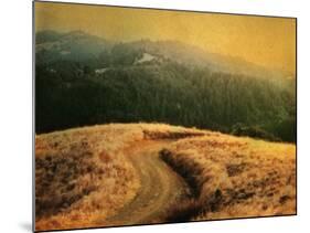 Windy Trail on Hill-Robert Cattan-Mounted Photographic Print