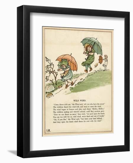 Windy Weather 1882-null-Framed Art Print