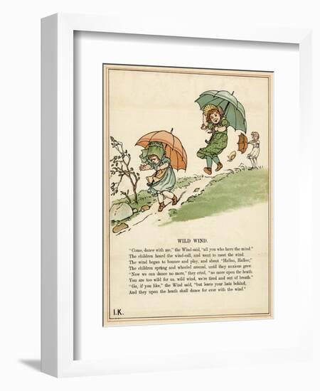 Windy Weather 1882-null-Framed Art Print