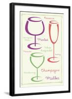 Wine 2 C-Lauren Gibbons-Framed Art Print