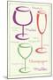 Wine 2 C-Lauren Gibbons-Mounted Art Print