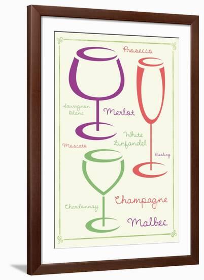 Wine 2 C-Lauren Gibbons-Framed Art Print