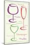 Wine 2 C-Lauren Gibbons-Mounted Art Print